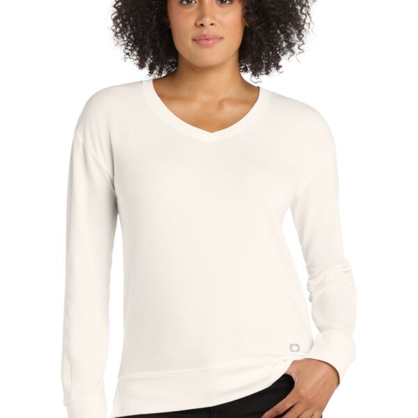 Women's Luuma Flex Long Sleeve V Neck Thumbnail