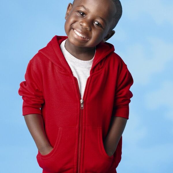 Toddler Full-Zip Fleece Hooded Sweatshirt Thumbnail